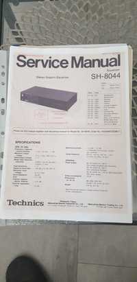 Instrukcja obsługi Technics Equalizer SH 8044
