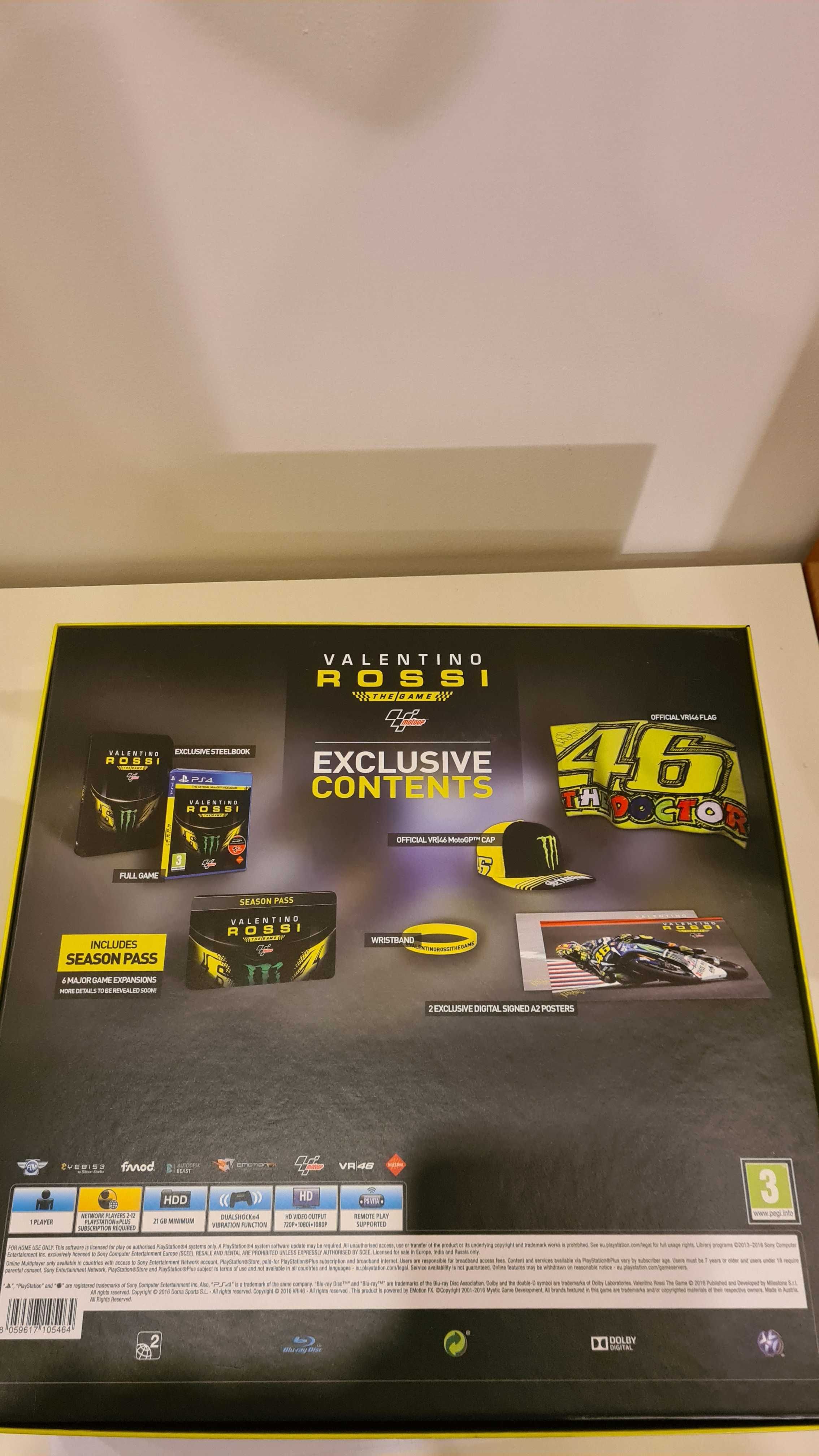 PS4 Valentino Rossi The Game Edição Colecionador