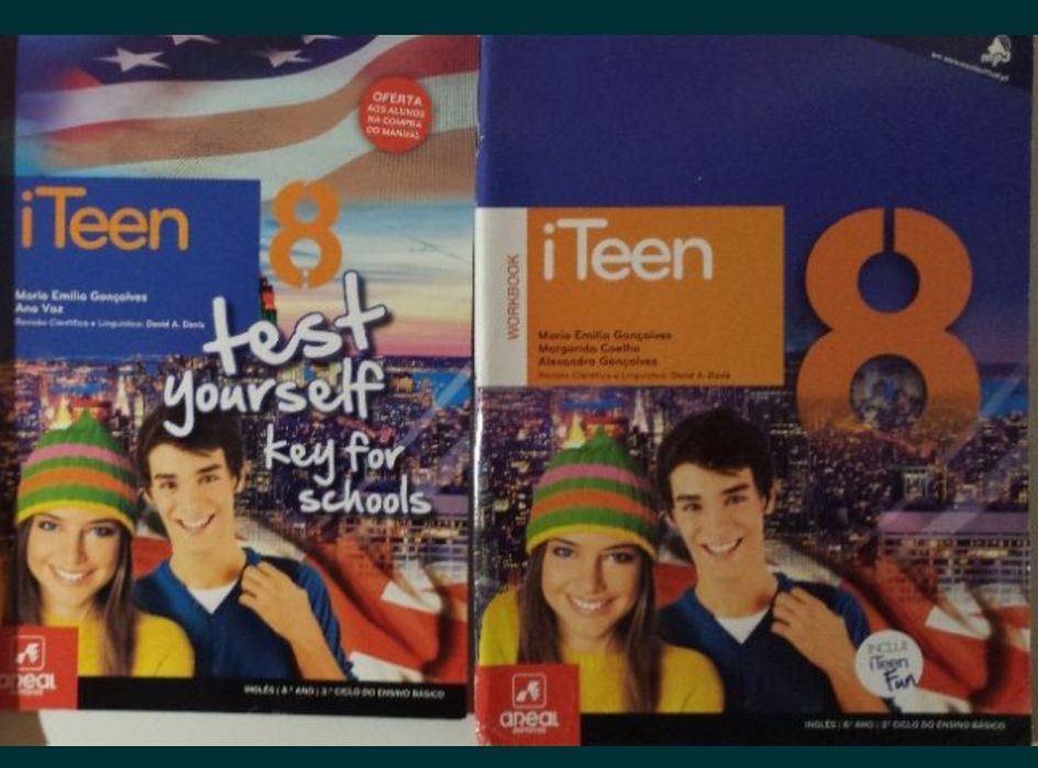 iTeen 8°\9* ano- Inglês - manual/caderno