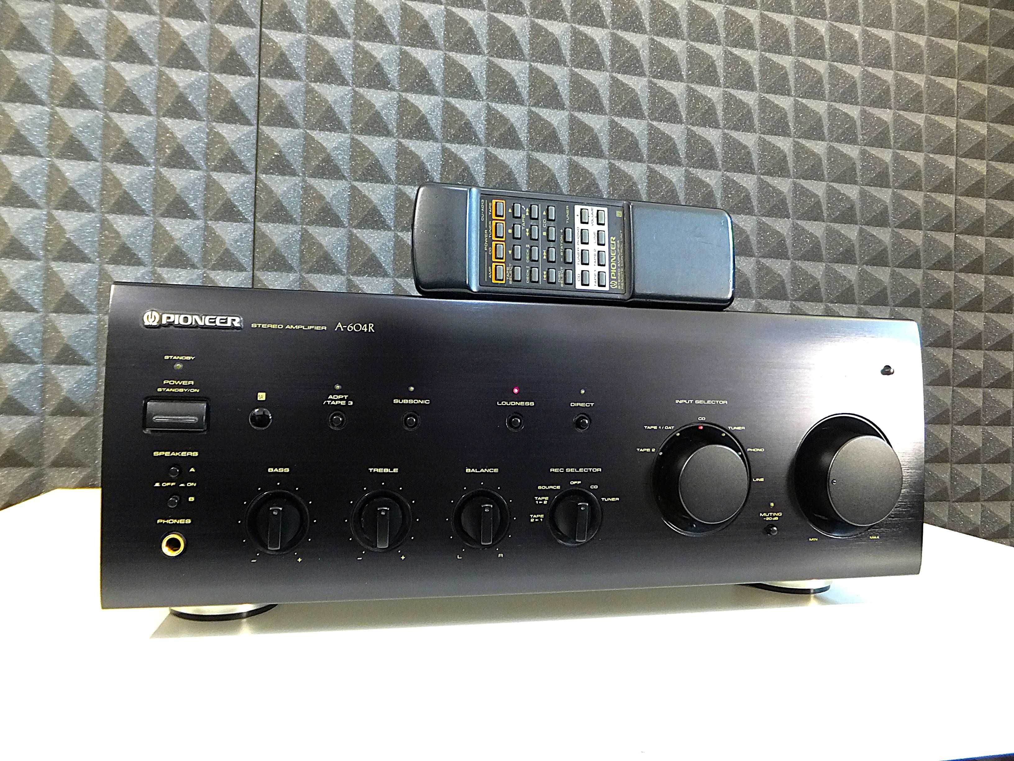 Solidny wzmacniacz stereo PIONEER A-604R / 650W
