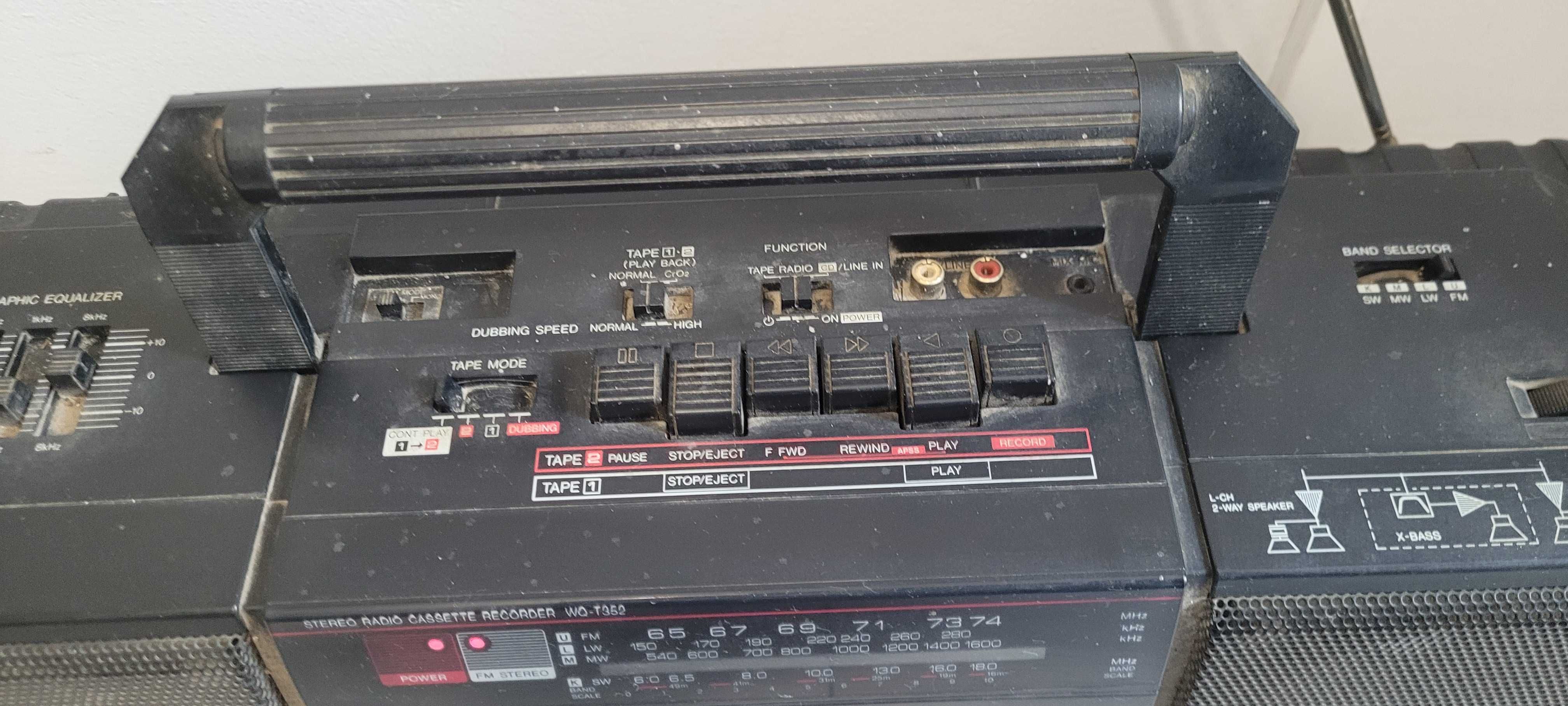 Radio magnetofon Sharp
