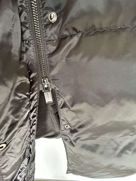 Kurtka zimowa Ochnik długa z kapturem nowa.