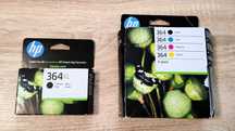 Tusz HP 364XL CN684EE oraz 364 N9J73AE 1x czarny i 3x kolor - NOWE