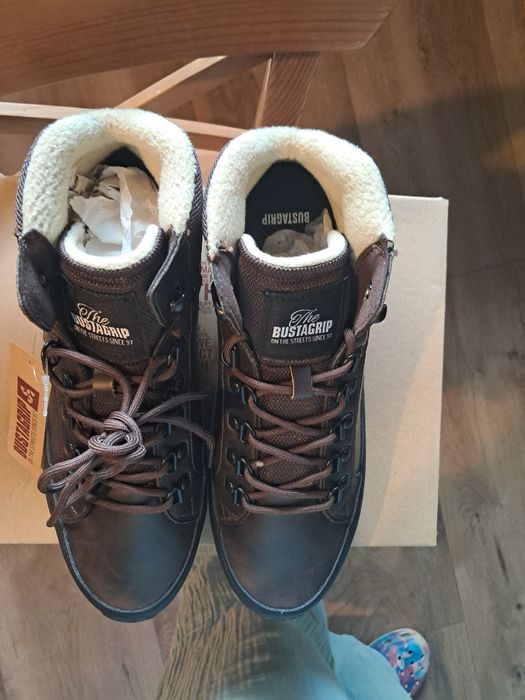 Skórzane, nowe buty