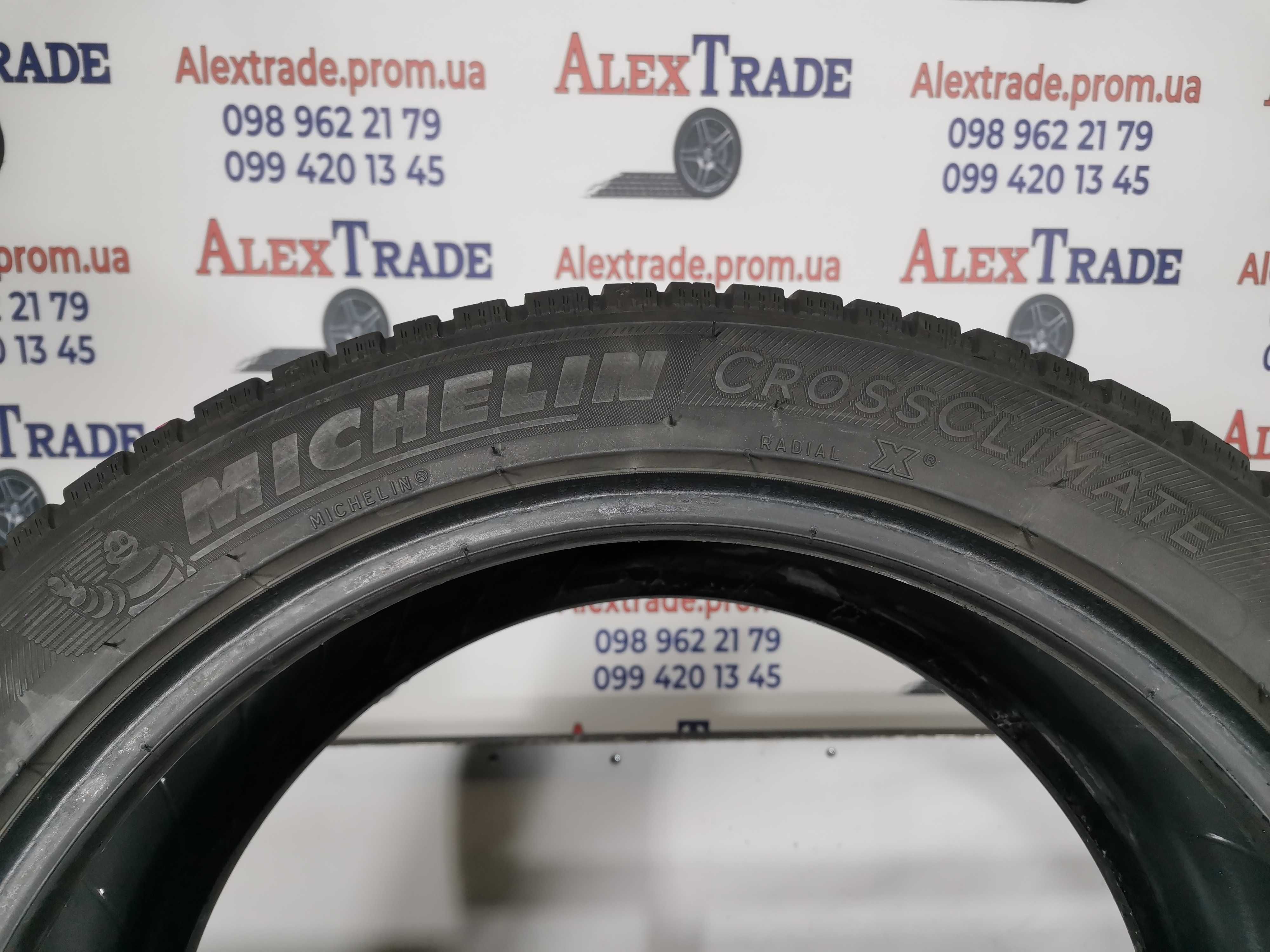 2 шт. 225/45 R17 Michelin CrossClimate шини б/у