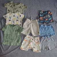 Набір пакет одягу на хлопчика шорти футболки 1-2 роки