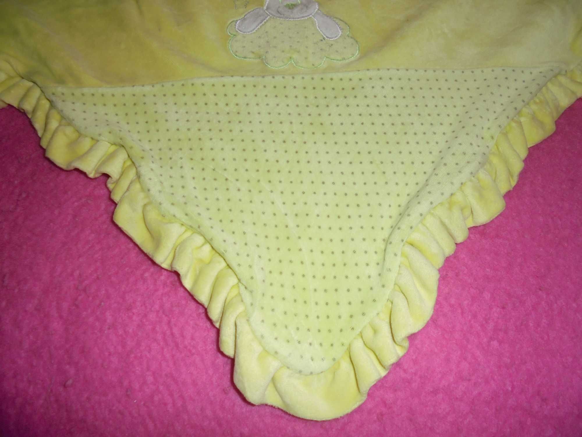mantinha para bebé cor verde