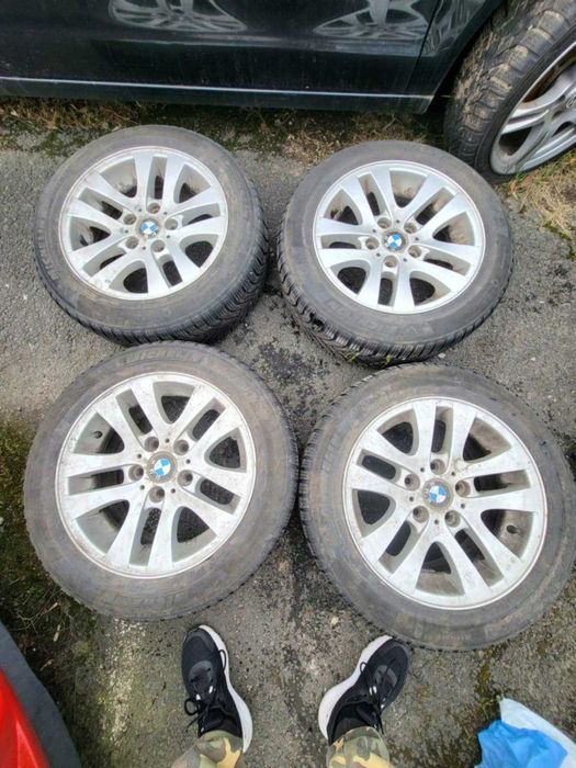 Opony zimowe Michelin Alpin 6 z felgami BMW E90 205/55/R16