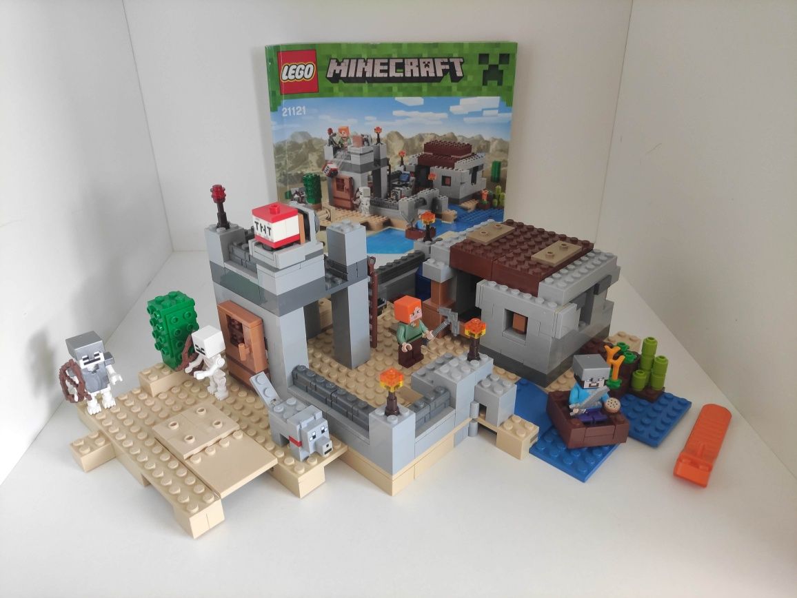 Lego Minecraft 21121, Лего Майнкрафт Пустельна станція