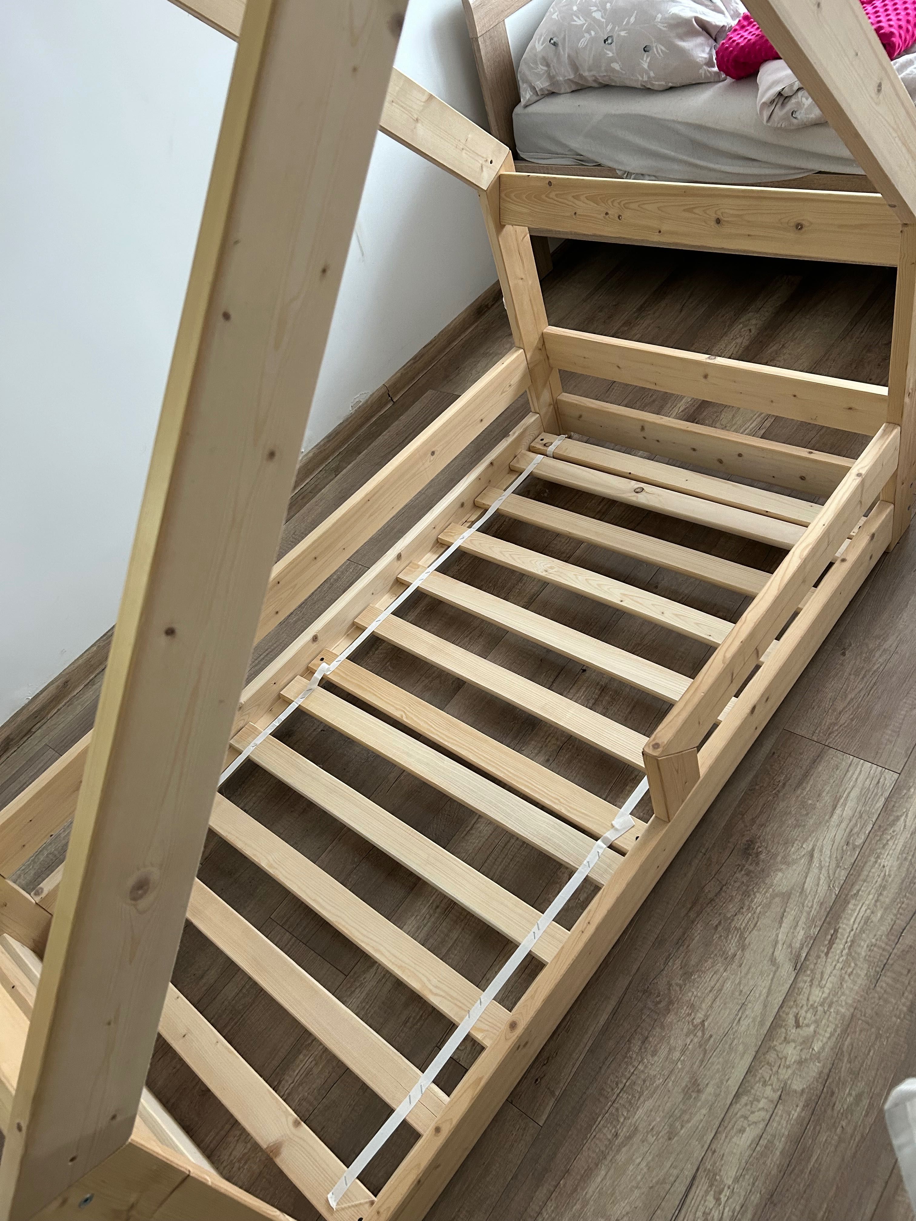 Łóżeczko dziecięce 160x80 ze stelażem +matera co gratis