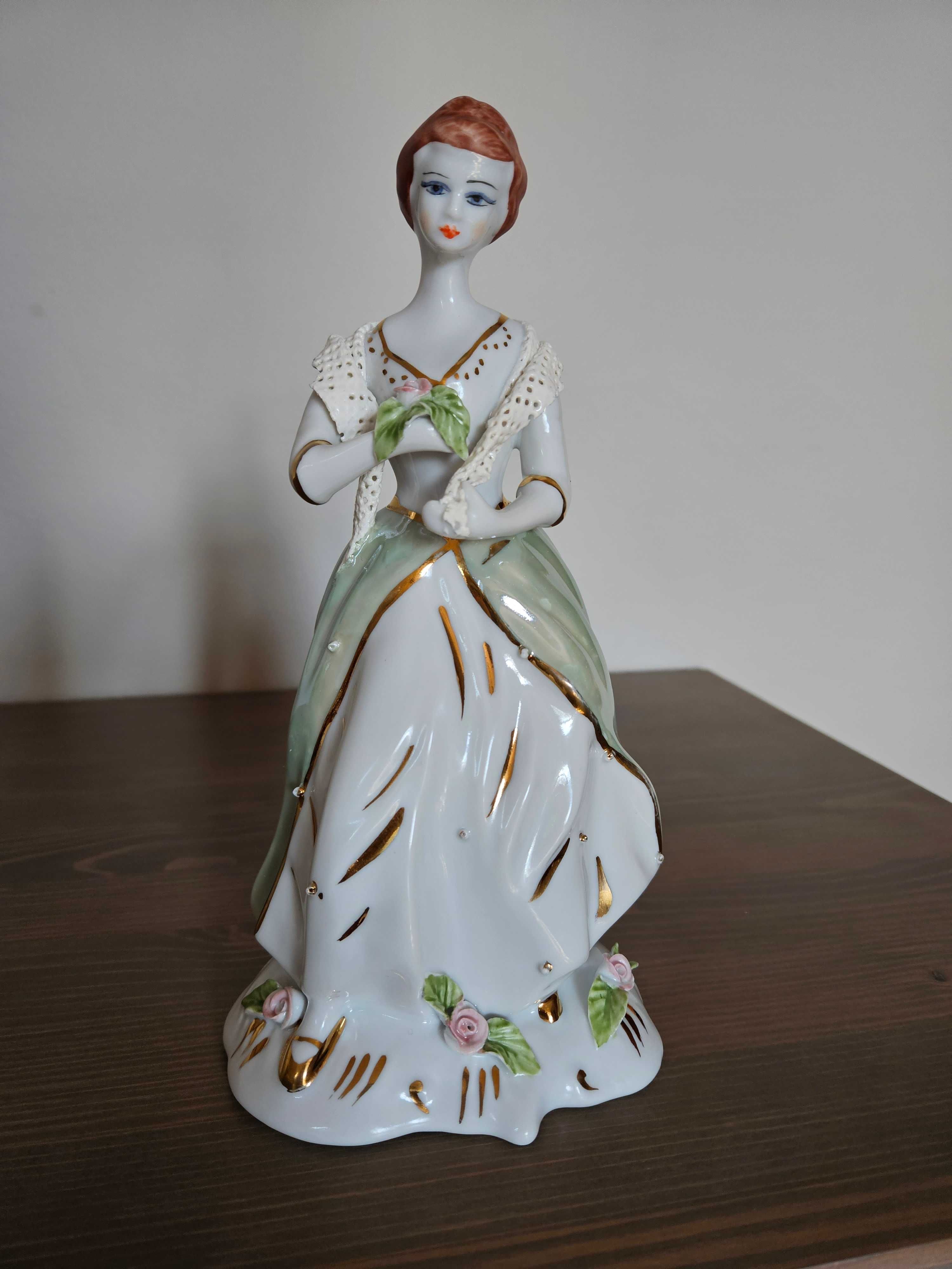 Figurka porcelanowa dama Stipo Dorohoi