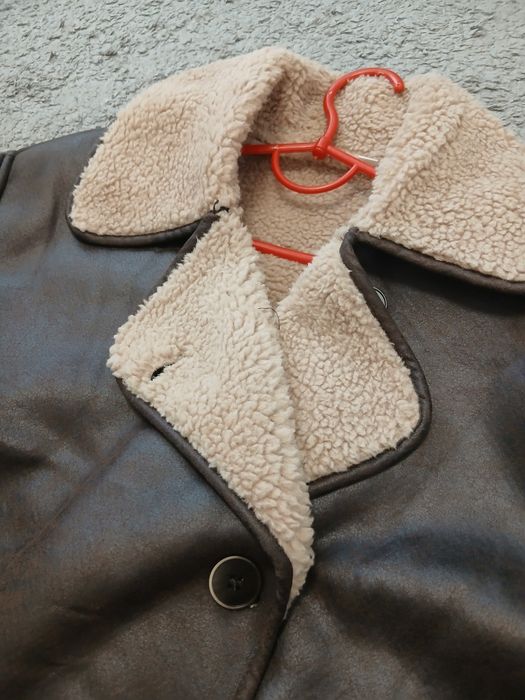 Жіноча куртка / дублянка з текстилю в стилі Zara