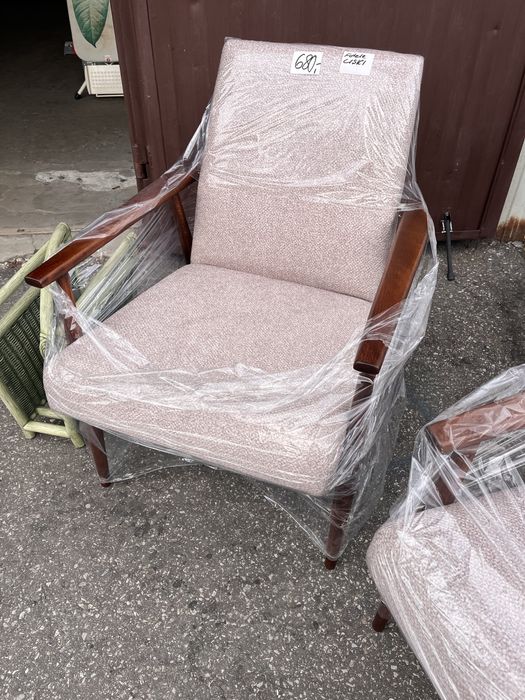 Fotele LISKI po renowacji jak nowe ! PRL