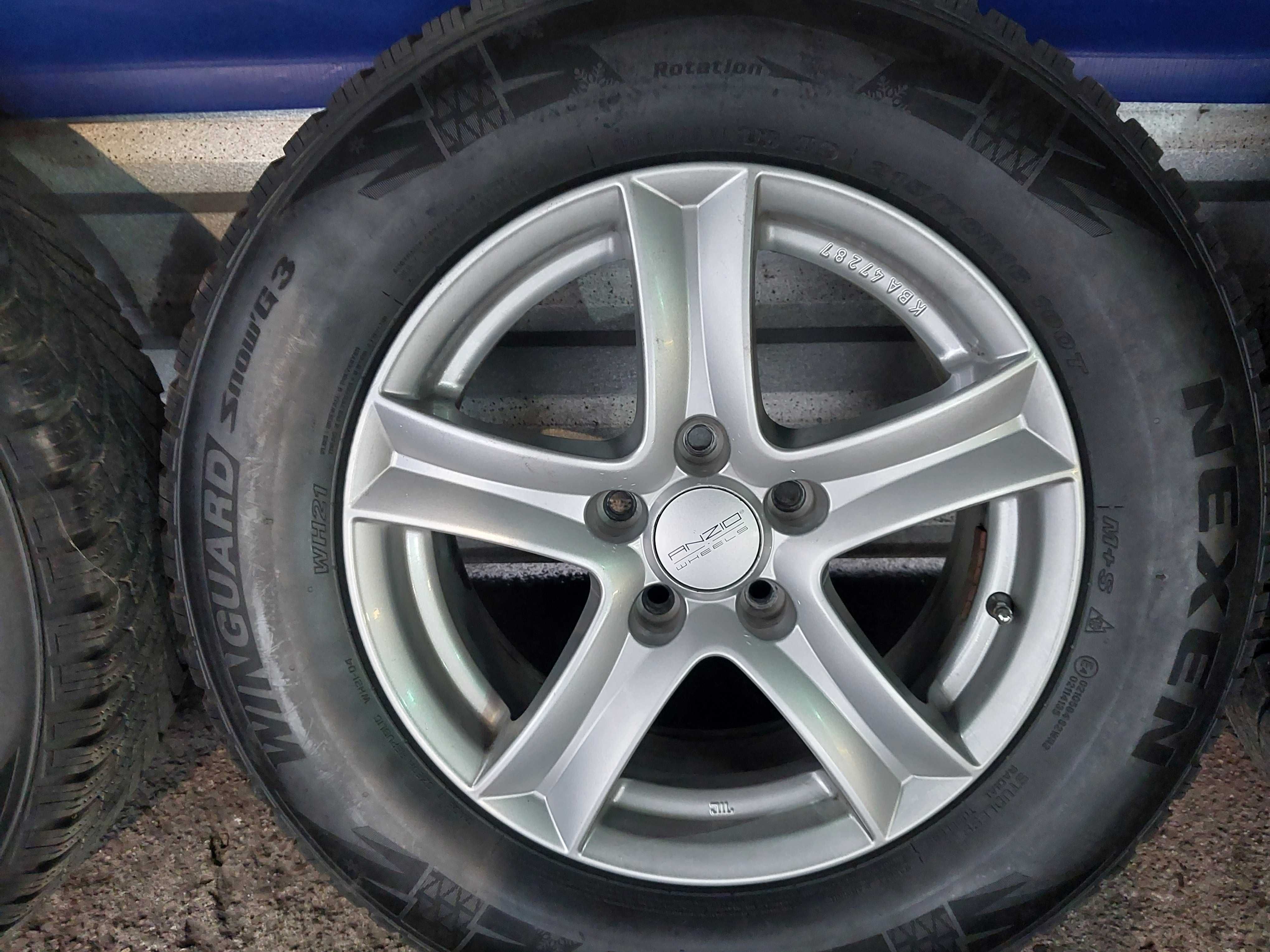 Koła zimowe alu Kia, Hyundai 16 cali 5x114.3 plus opony zimowe Nexen