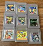 Nintendo GAME BOY: Zelda, Metroid, Megaman, Super Mario, Battletoads