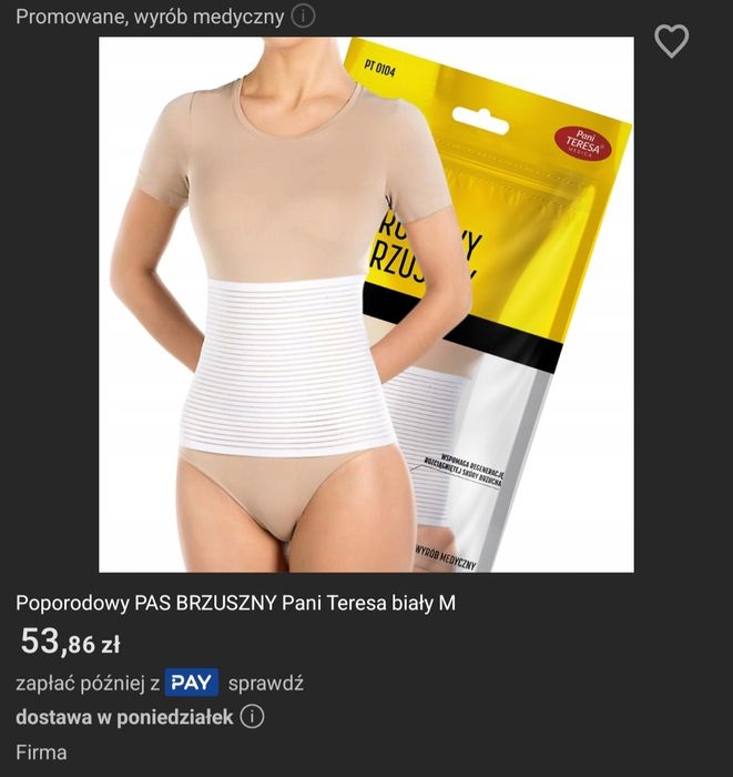 Pas brzuszny _ M
