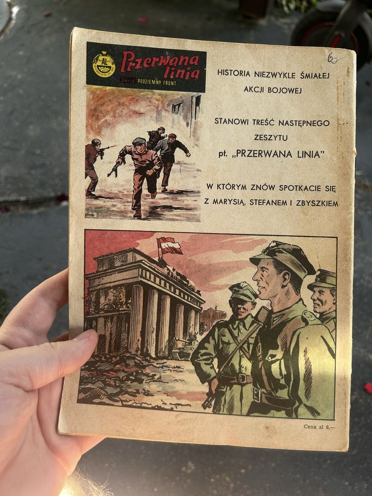 Na tropie Podziemny front komiks PRL. Wydanie I.