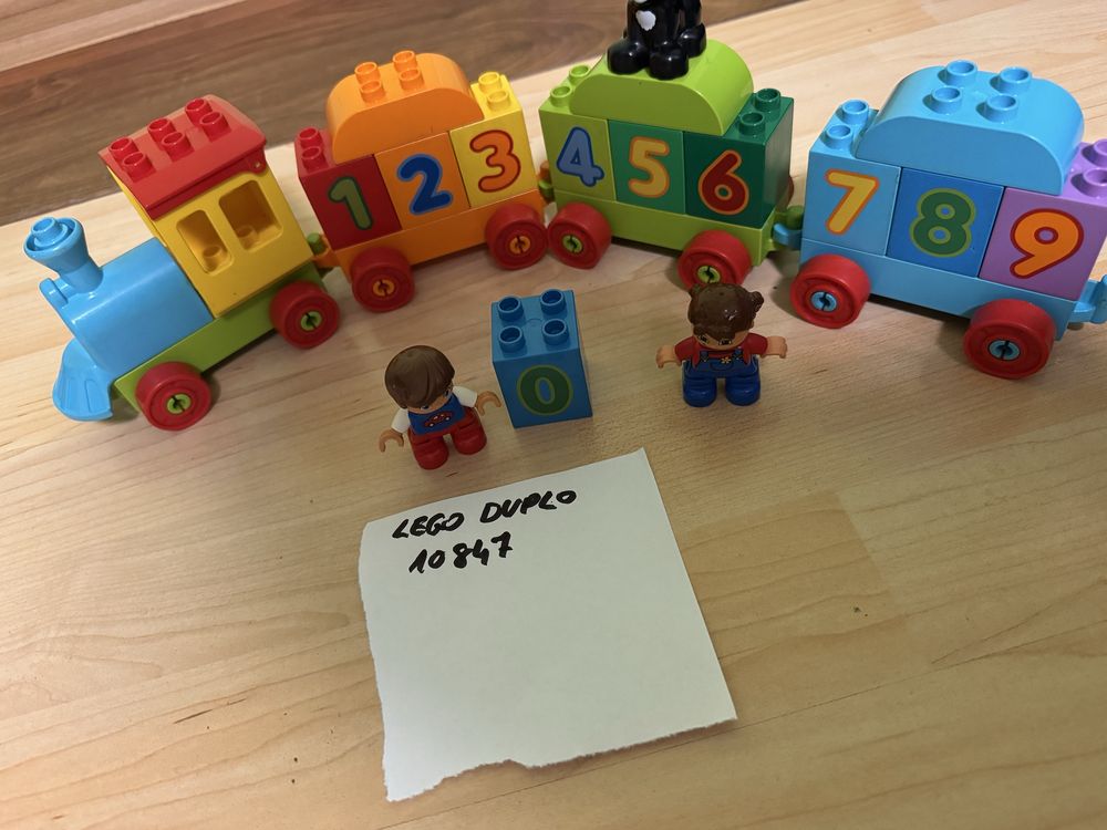 Lego duplo pocah z cyferkami