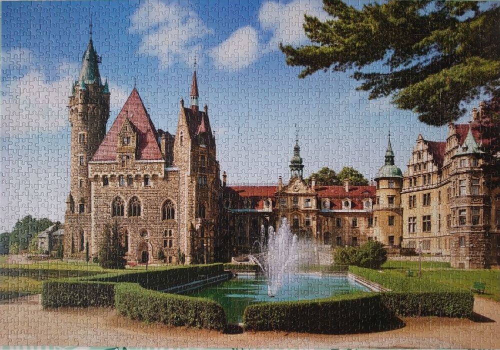 Puzzle Castorland 1500 „Zamek w Mosznej”