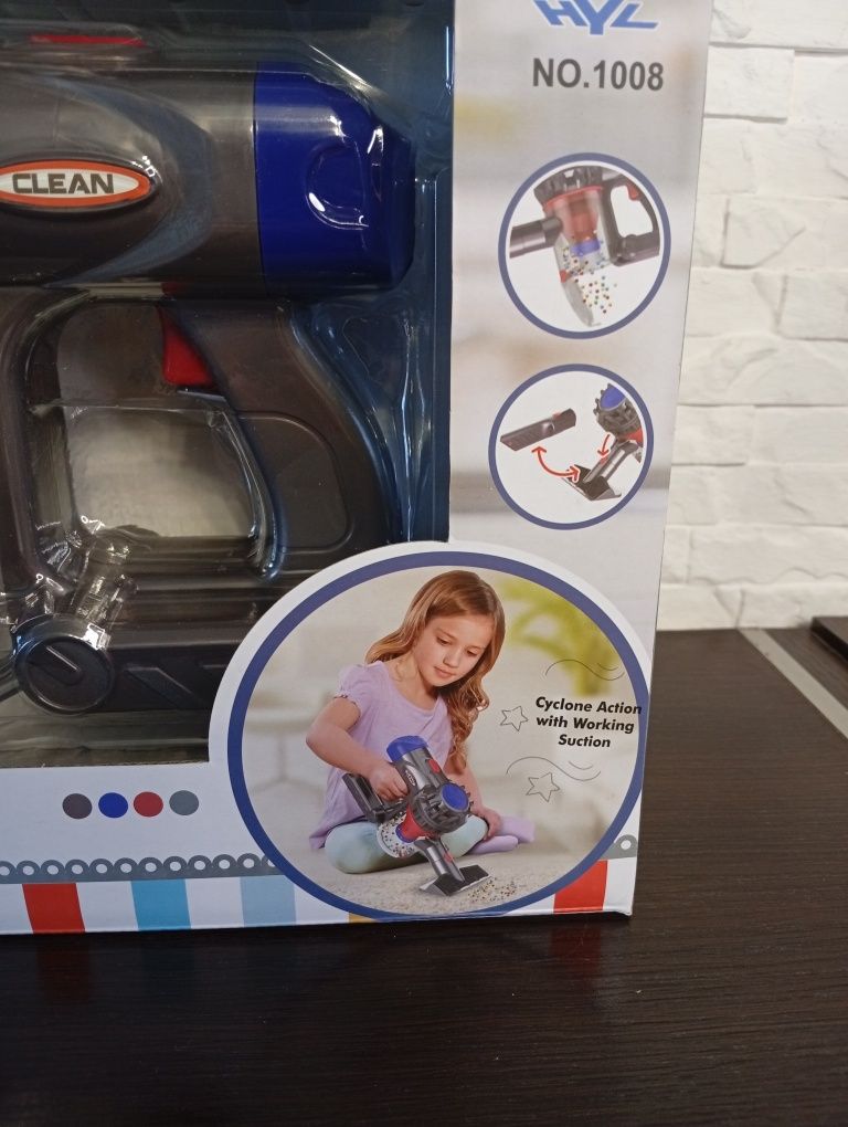 Odkurzacz ręczny dla dzieci zabawkowy na baterie