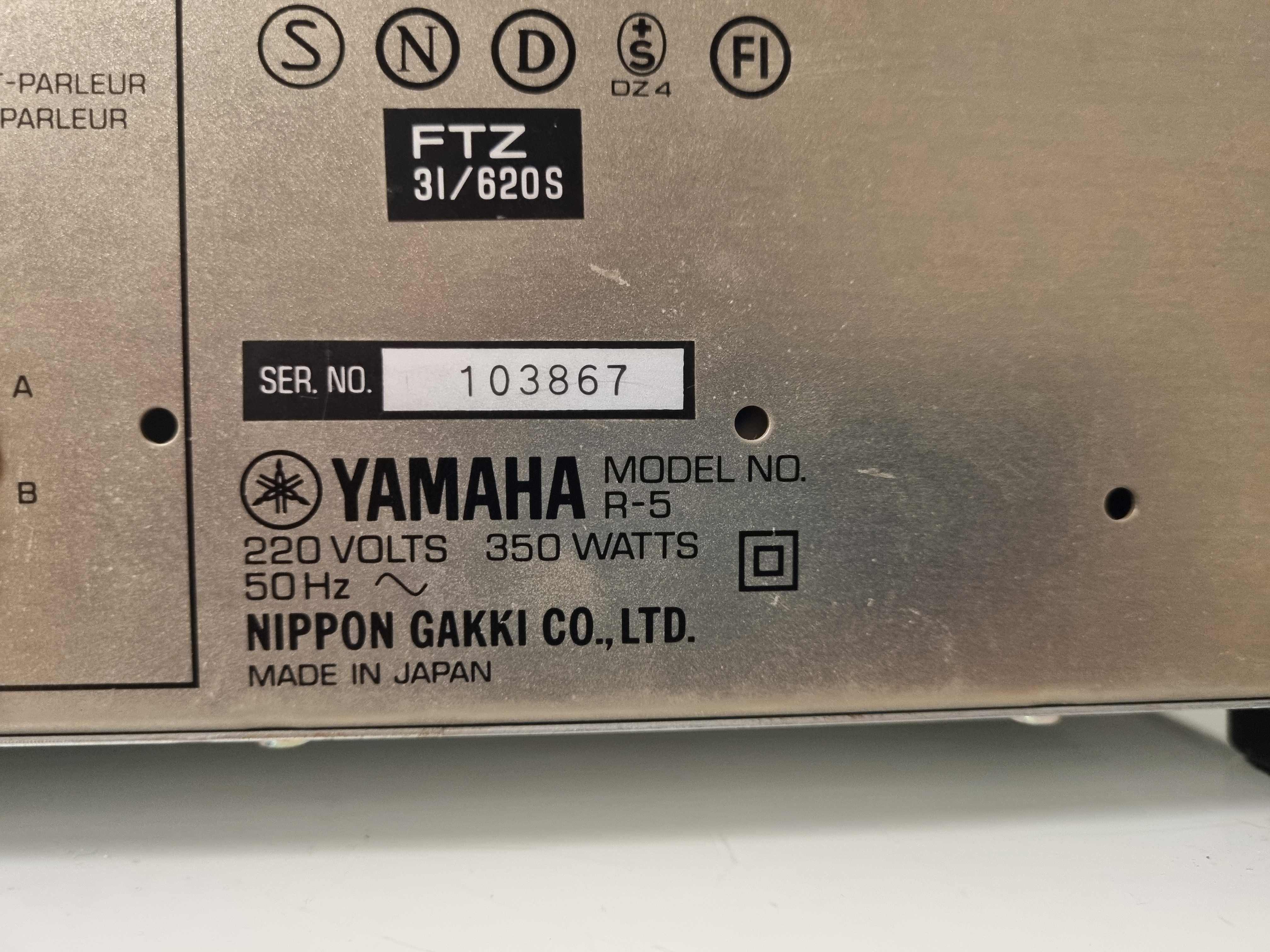 OKAZJA Wzmacniacz stereo Nippon Gakki Yamaha r5 made in Japan
