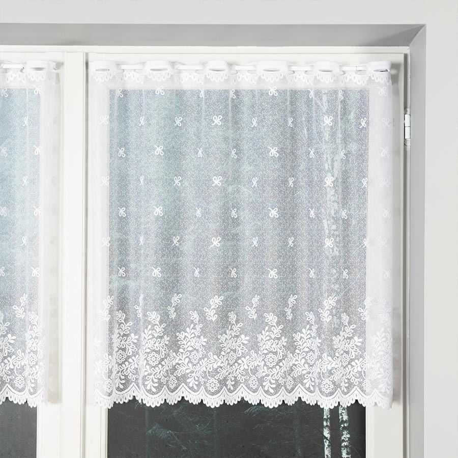 FIRANA ŻAKARDOWA kupon tanio/ końcówka wałka 325 x 95 zazdrostka