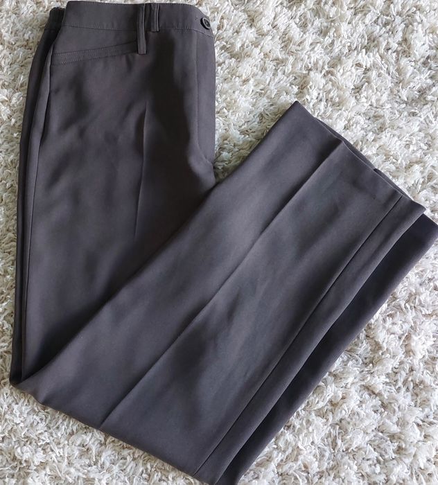 Gerry Weber  brązowe spodnie z wysokim stanem 44