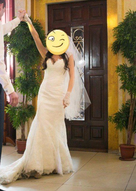 Свадебное платье с перчатками,ссылка на отзывы по запросу