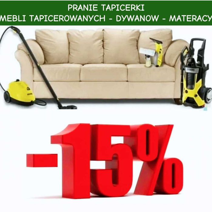 Pranie tapicerki meblowej Czyszczenie dywanów i wykładzin Pranie sofy