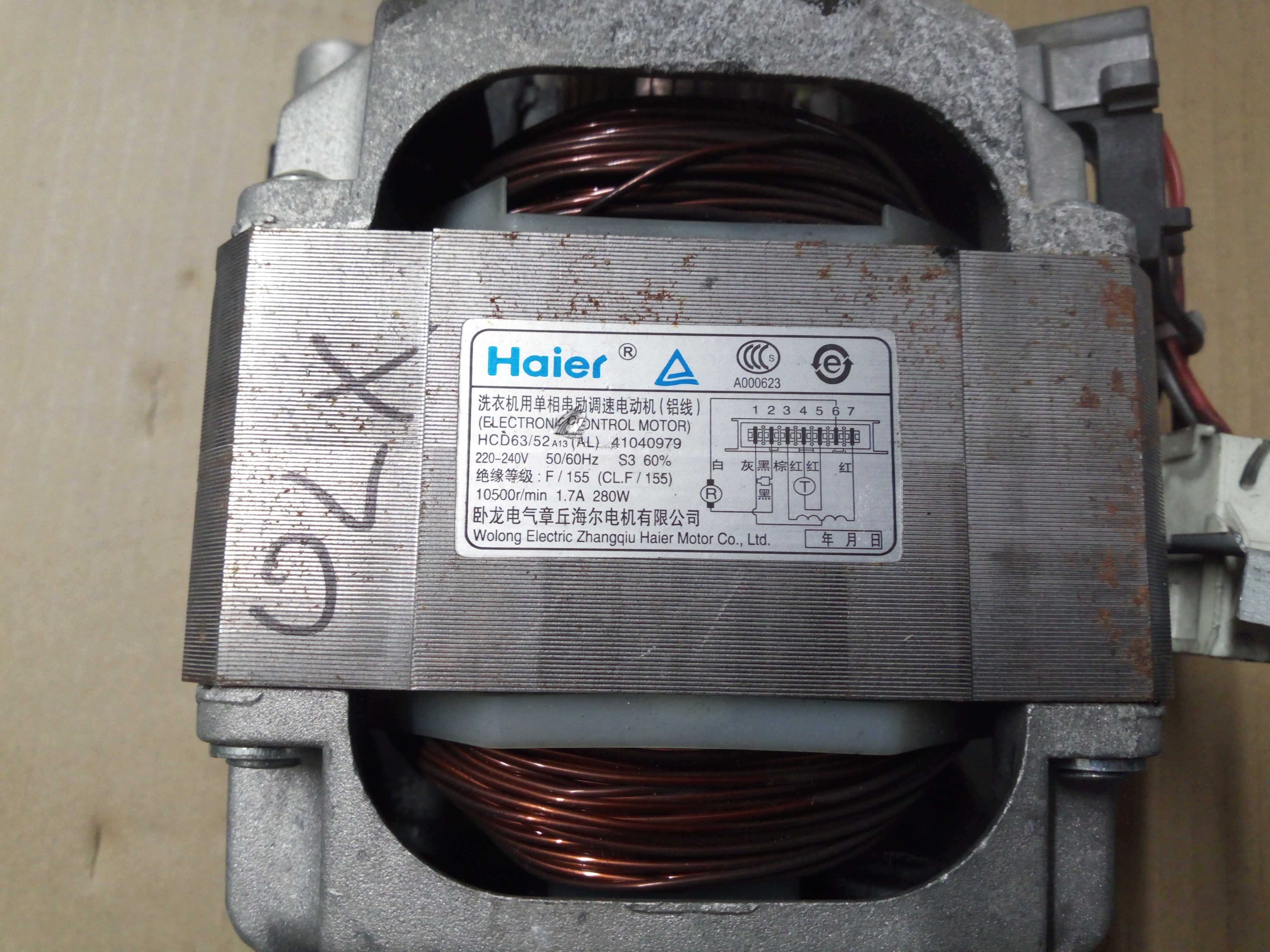 silnik napędowy Haier HCD 63 /52 a13 (AL)pralki candy