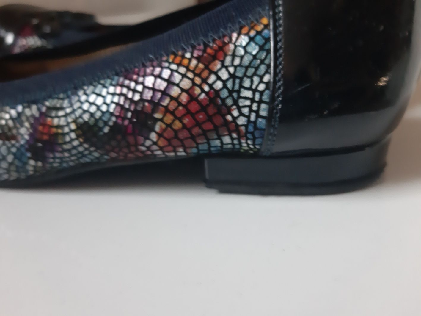 Lizard buty czółenka baleriny 37