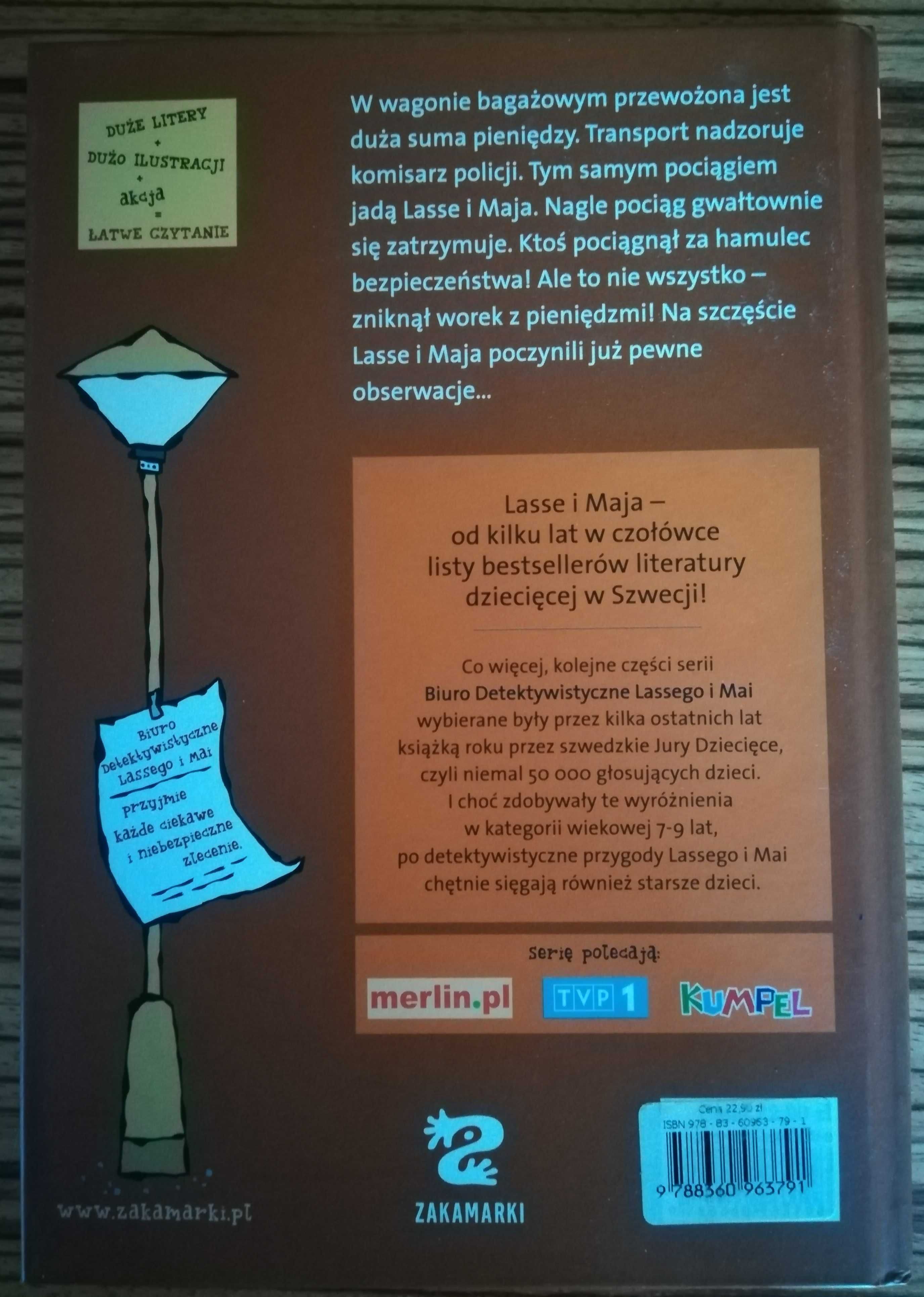 Biuro detektywistyczne Lassego i Mai Tajemnica pociągu jak nowa