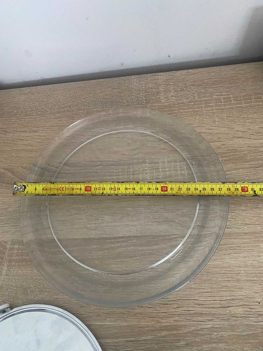 Talerz z kółkami do mikrofalówki 28cm