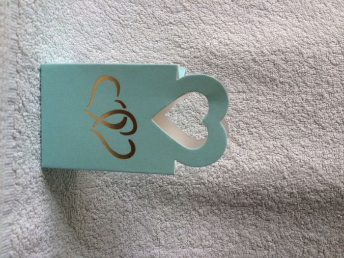 Pudełko podziękowanie dla gości