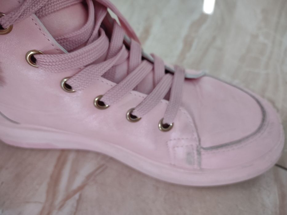 Buty zimowe dziewczęce r 36 (22cm)