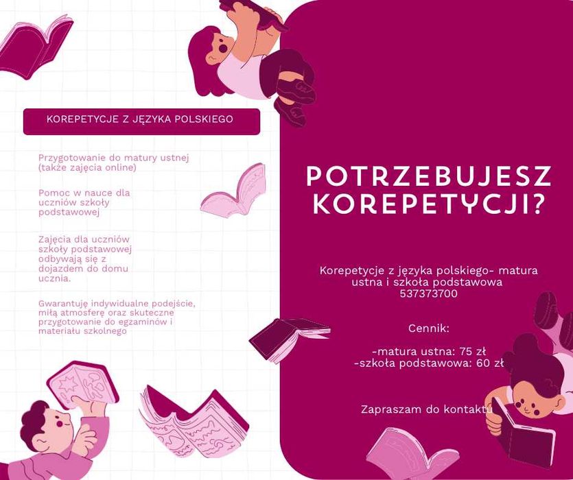Korepetycje z języka polskiego
