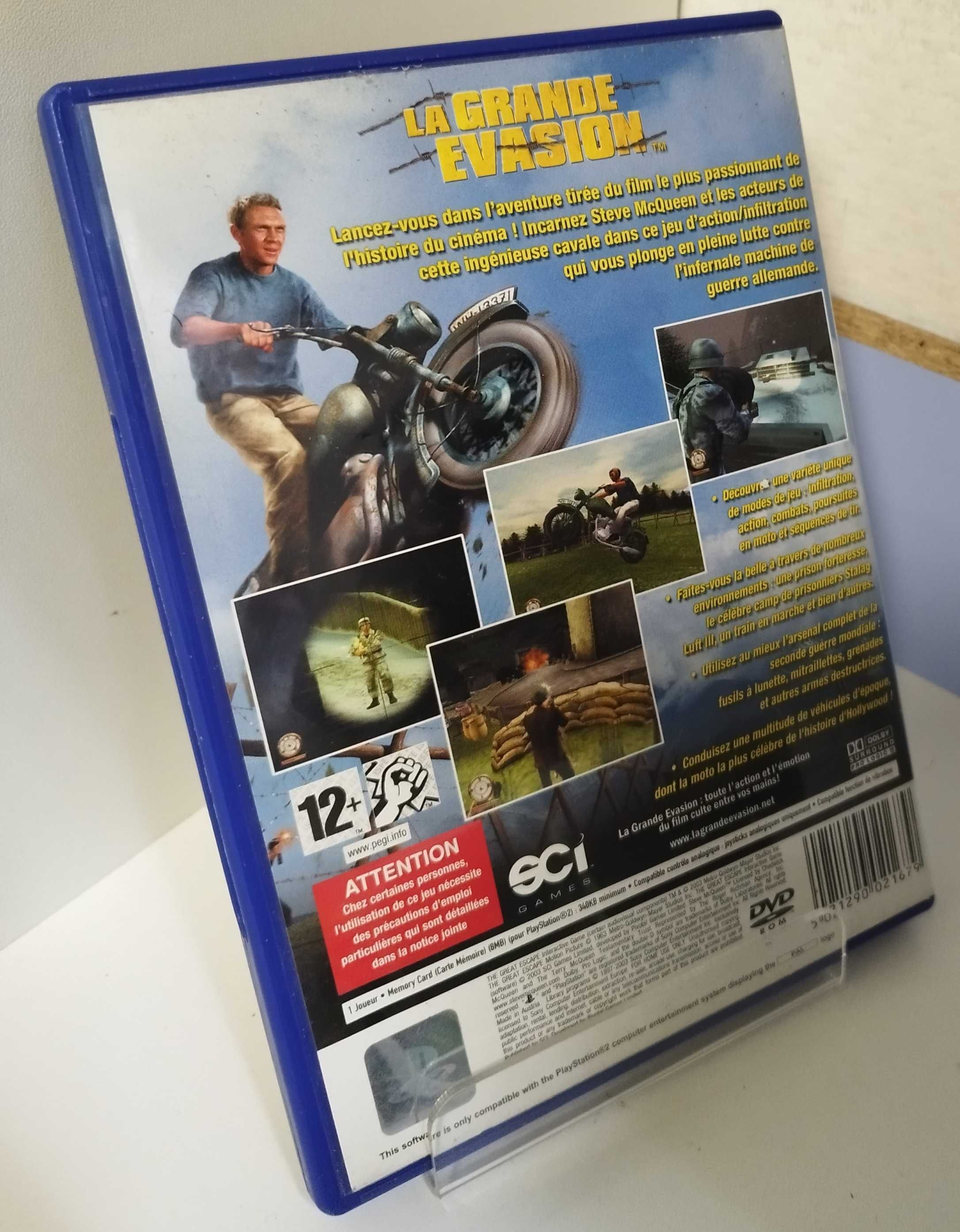 Gra La Grande Evasion PS2 Wersja Francuska