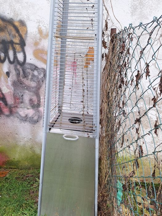 Lampa grzewcza gazowa.