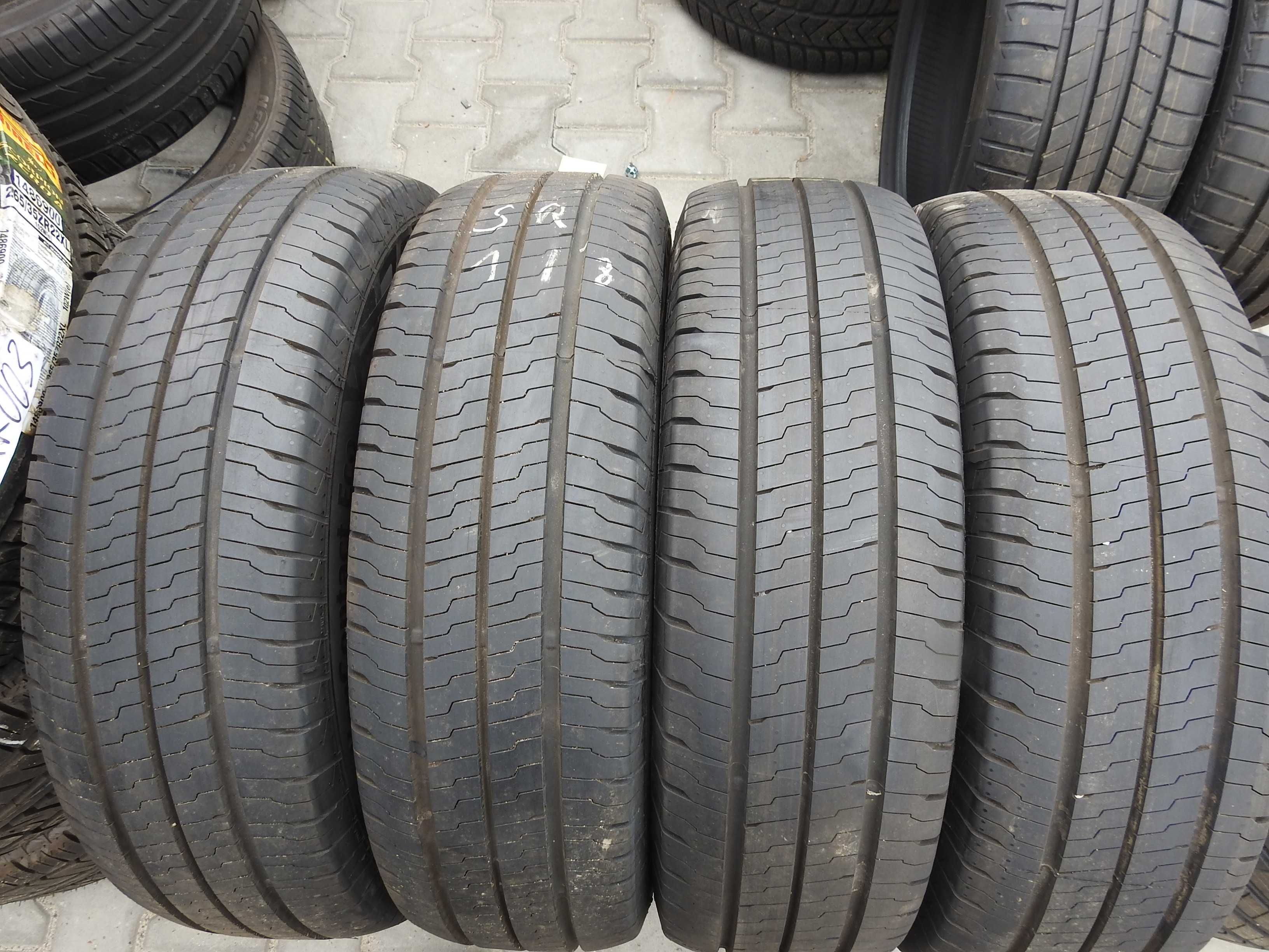 4x 215/75R16C opony letnie Continental VanContact Eco 8mm 2024r DEMO