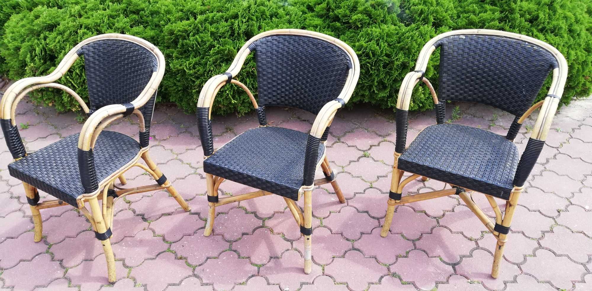 Krzesła rattanowe fotele rattan fotelik krzesełko krzesło fotel
