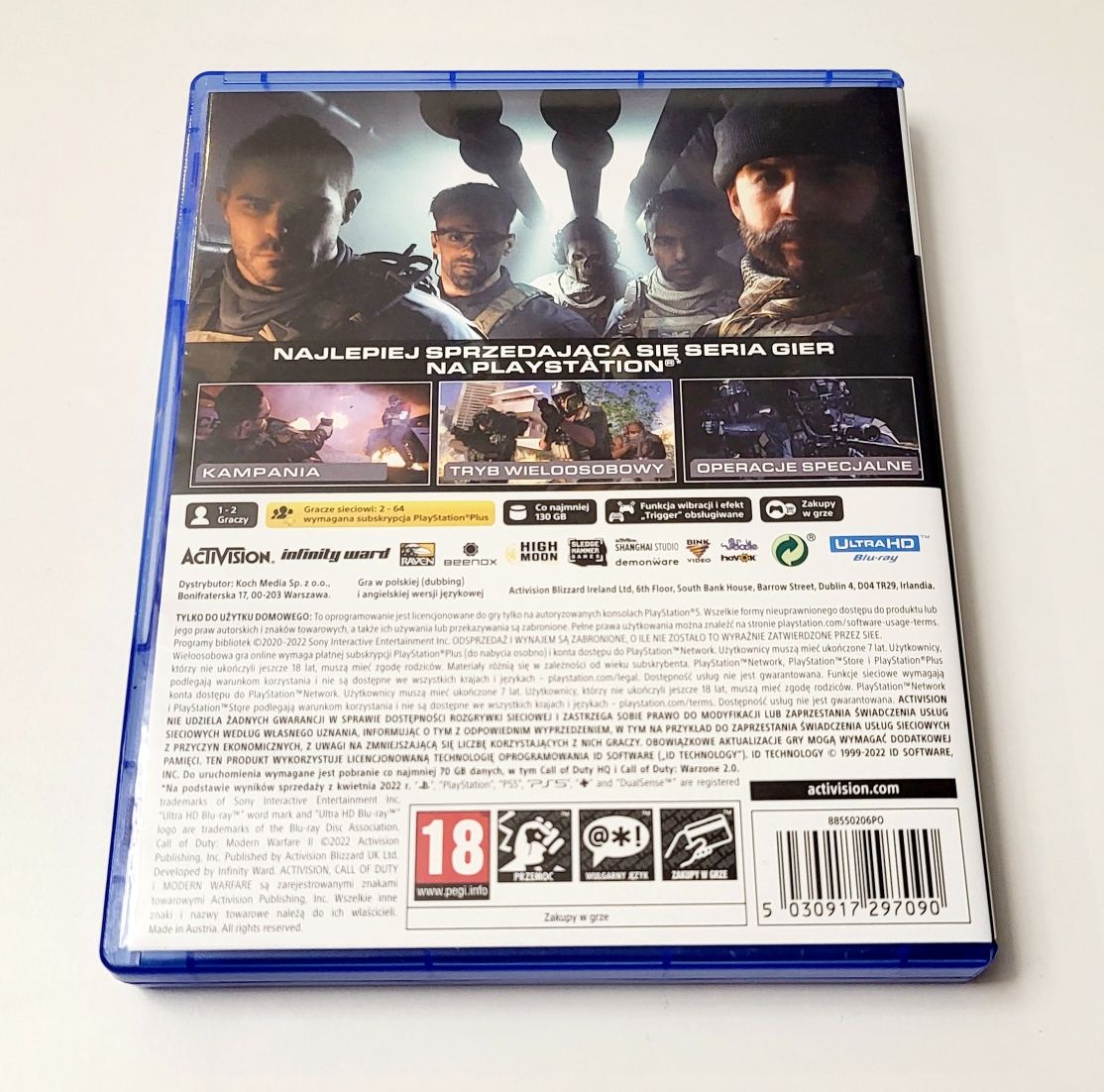 Gra Call Of Duty MW 2 Modern Warfare PL PS5 Playstation 5