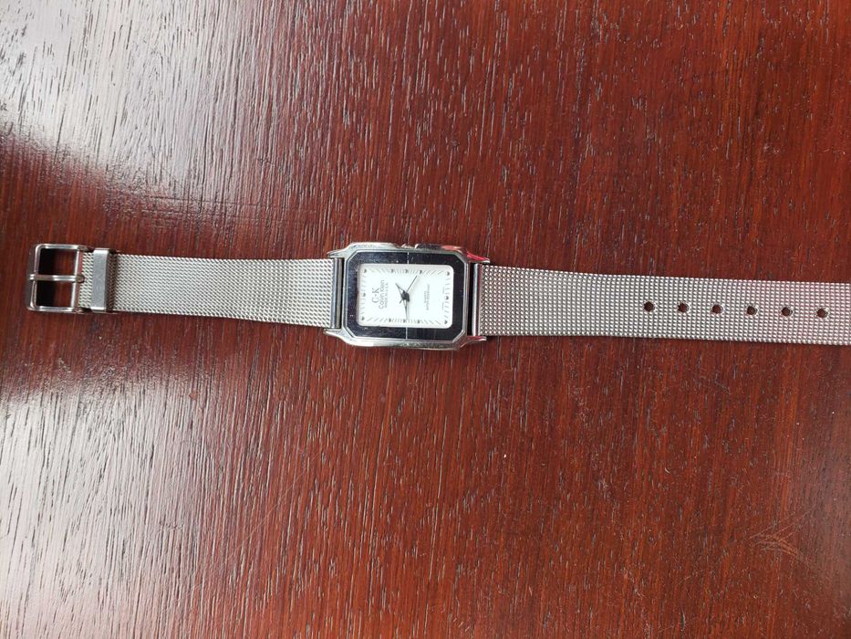 Relogio Calvin Klein Vintage, Bracelete em malha de Aço