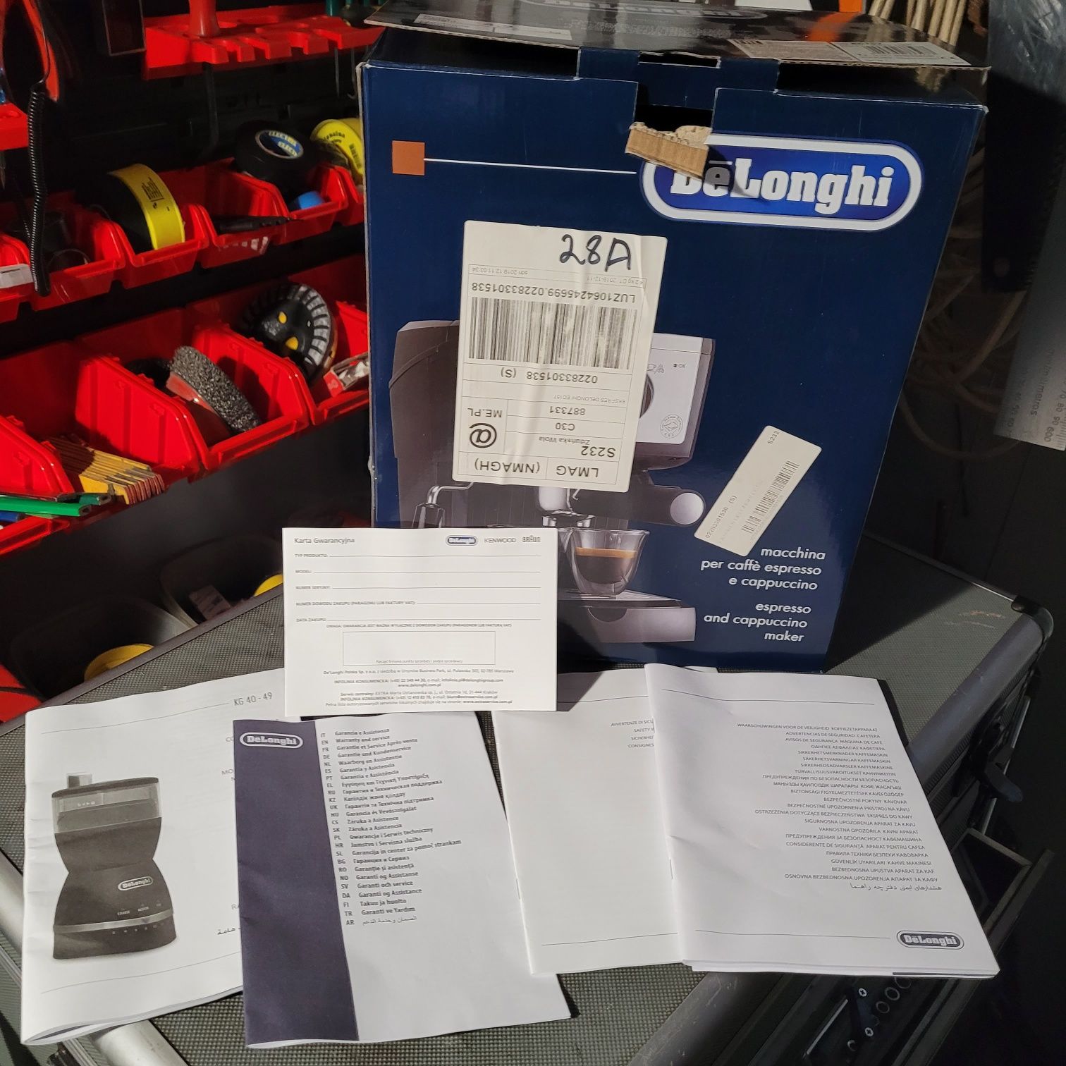 Express DeLonghi EC157 kolbowy