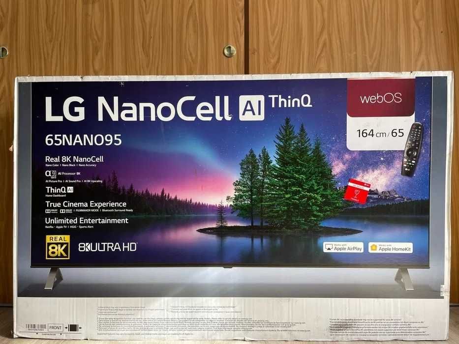 LG 65NANO95 Nano Cell REAL 8K HDR10 2.1 HDMI