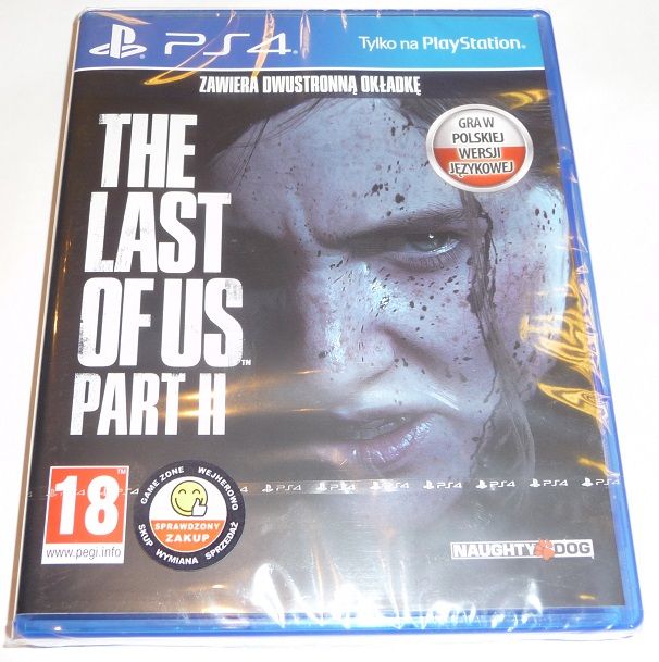 The Last of Us Part 2 PS4 + Slim + Pro + PS5 = PŁYTA PL Wejherowo