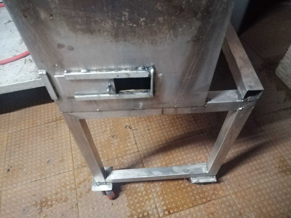 Grelhador e Hotte em inox