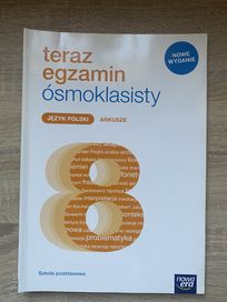 Książka Teraz egzamin ósmoklasisty arkusze