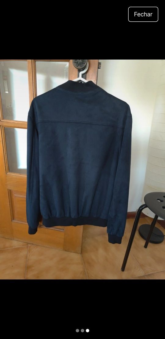 Blazer Zara azul
