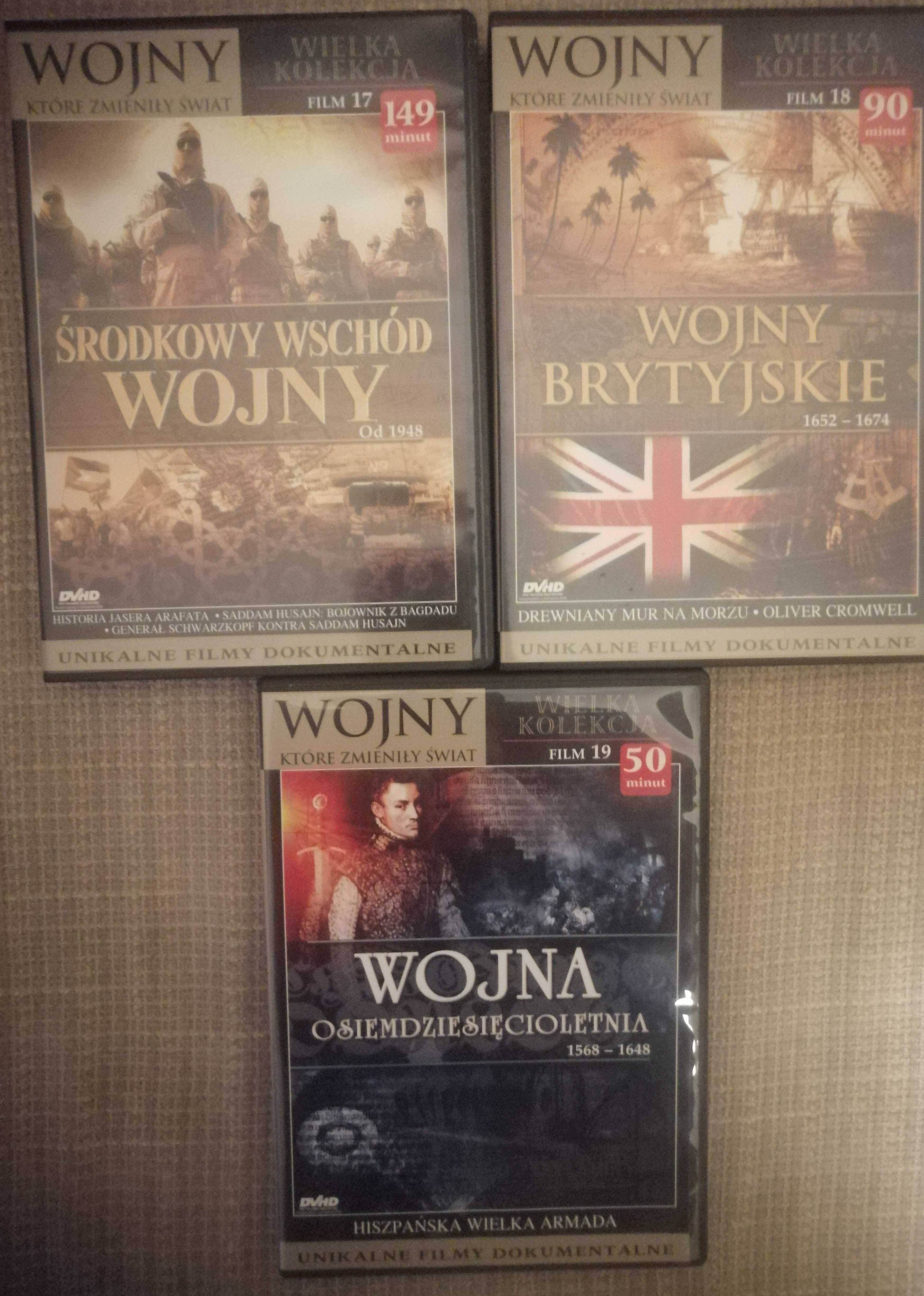 WOJNY które zmieniły świat 19xdvd nowe PL