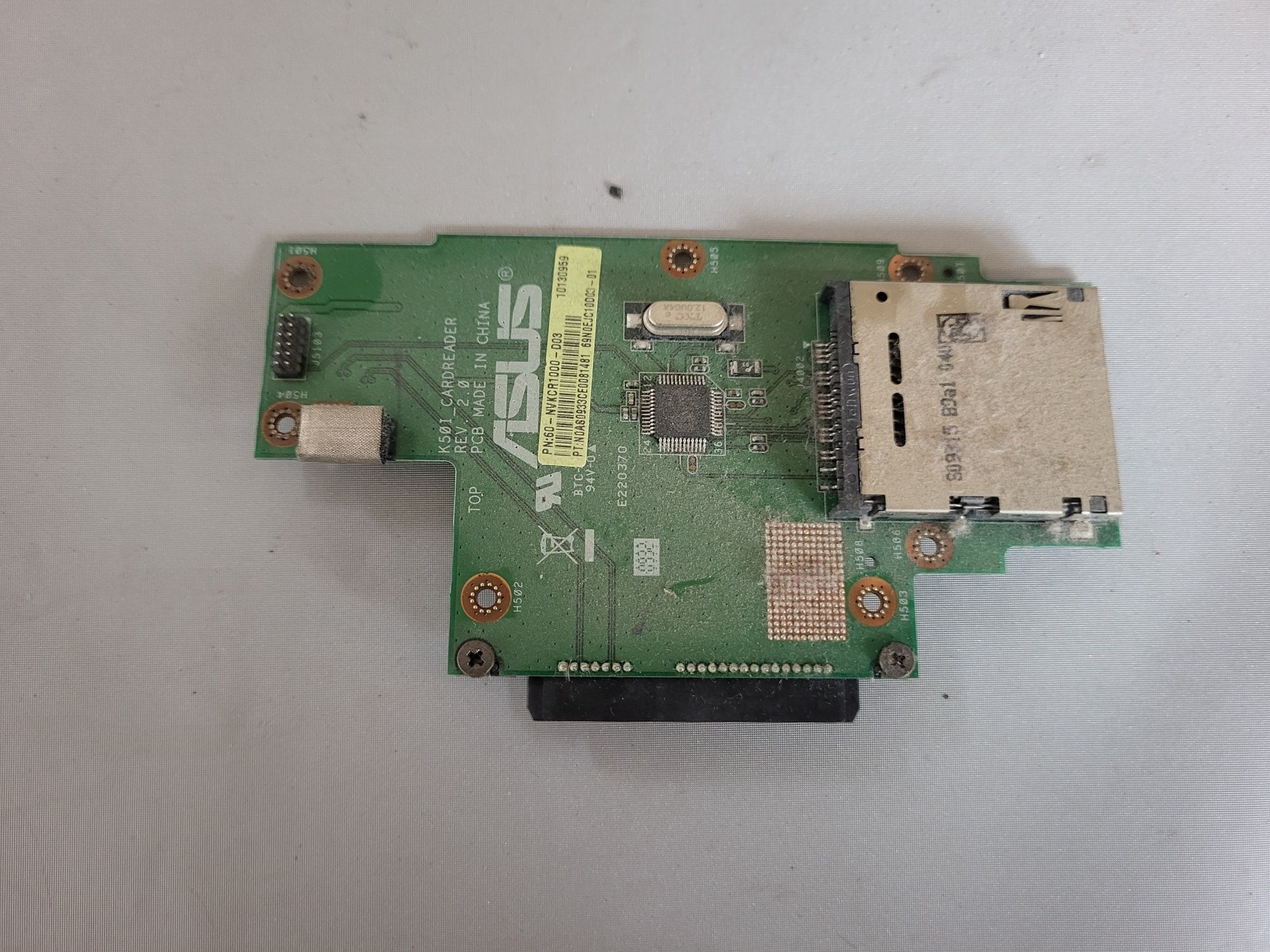 Sprzedam moduł czytnika kart do Laptopa ASUS K50C